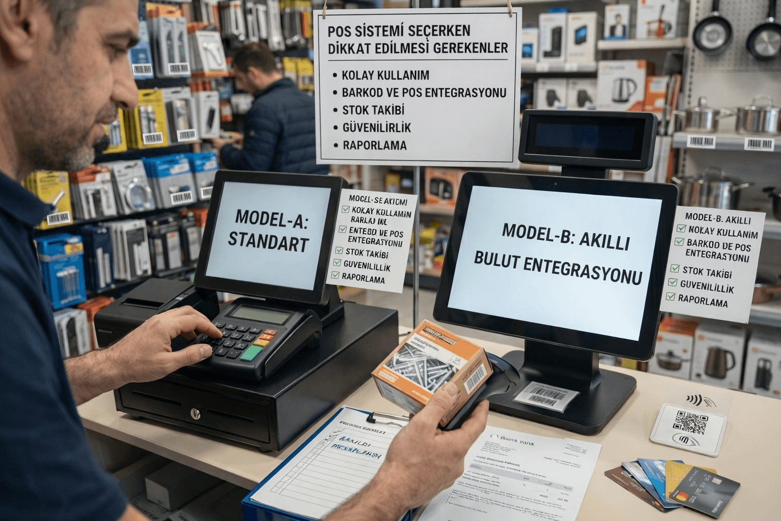 POS Sistemi Seçerken Dikkat Edilmesi Gerekenler